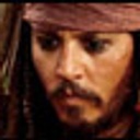 Johnny Depp dans le film Pirates of the Caribbean: Dead Man's Chest