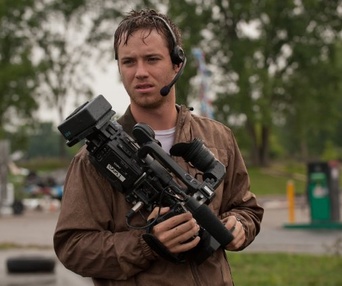 Une scène du film Into the Storm