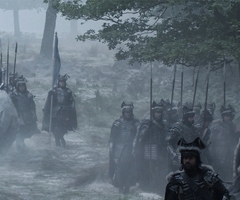Une scène du film The Huntsman Winter's War