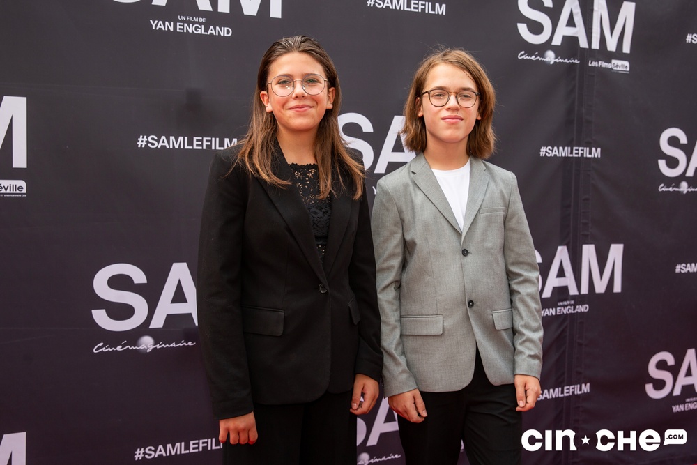 Sur le tapis rouge du film Sam