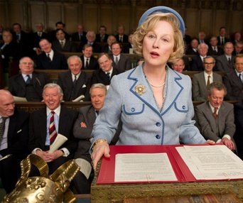 Une scène du film The Iron Lady