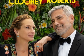 Affiche du film Ticket to Paradise Affiche du film Ticket to Paradise
