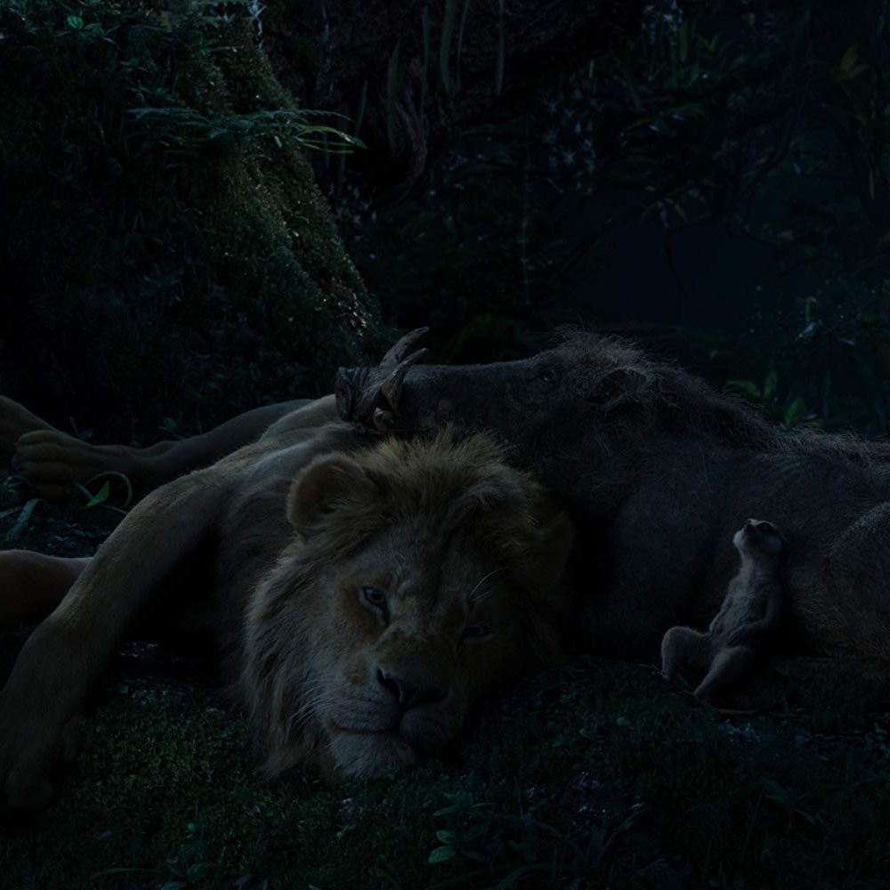 Une scène du film The Lion King