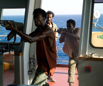 Une scène du film Captain Phillips