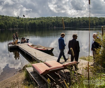 Sur le plateau de L'autre maison