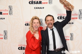 Sur le tapis rouge des Césars 2019