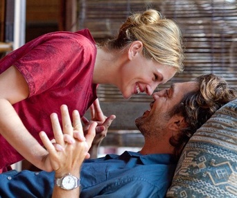 Une scène du film Eat Pray Love