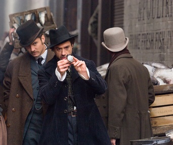 Scène du film Sherlock Holmes