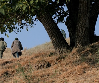 Une scène du film Trois Visages
