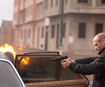 Une scène du film Killer Elite