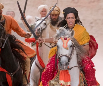 Une scène du film The Warrior Queen of Jhansi