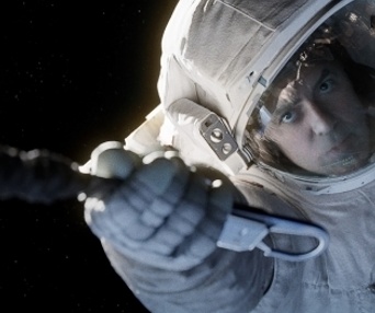 Une scène du film Gravity