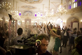 Sur le plateau du film Reality