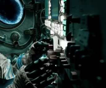 Une scène du film Gravity