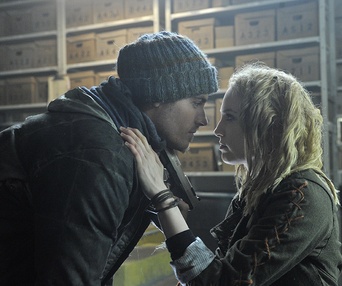 Une scène du film The Colony