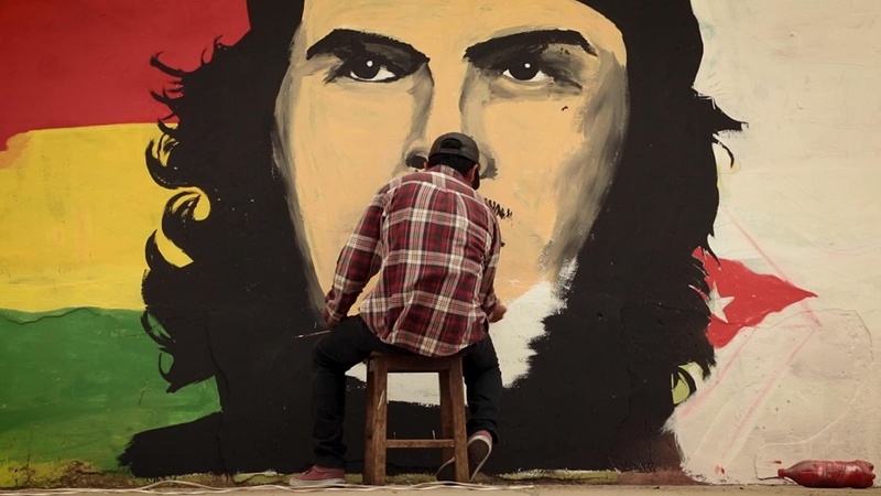 Une scène du film Journal de Bolivie