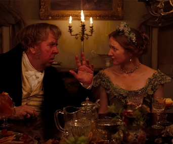 Une scène du film Mr. Turner