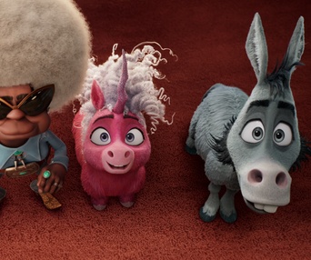 Une scène du film Thelma the Unicorn