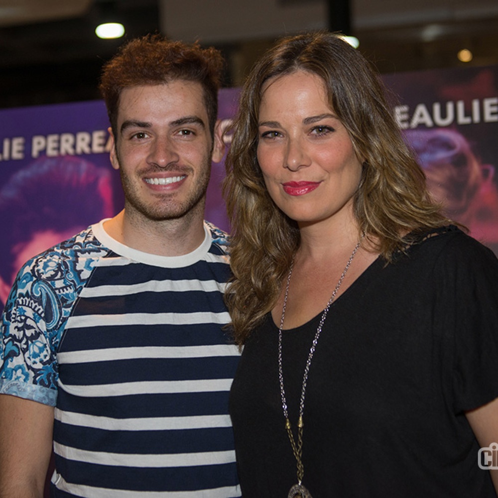 Sur le tapis rouge du film Le mirage
