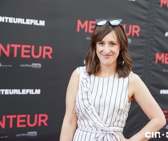 Sur le tapis rouge du film Menteur