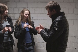 Une scène du film The Tribe
