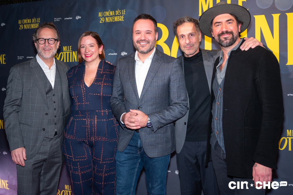 Tapis rouge du film Mlle Bottine