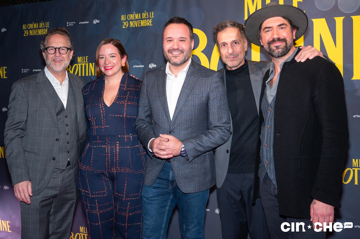 Tapis rouge du film Mlle Bottine