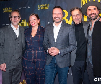 Tapis rouge du film Mlle Bottine