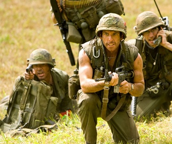 Scène du film Tropic Thunder