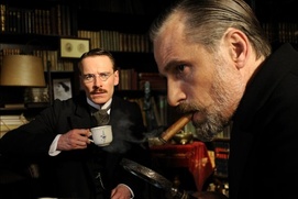Une scène du film A Dangerous Method Une scène du film A Dangerous Method