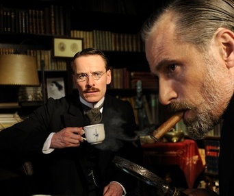 Une scène du film A Dangerous Method