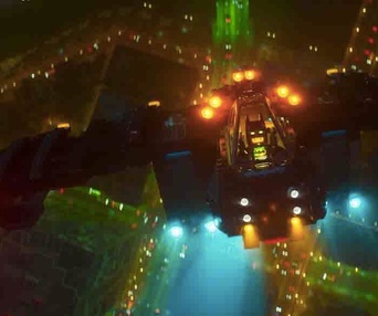 Une scène du film The Lego Batman Movie
