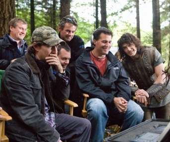 Sur le plateau du film Your Highness