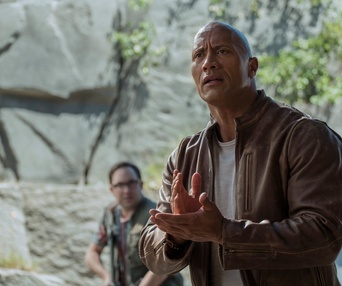 Une scène du film Rampage