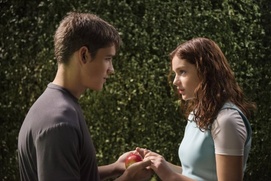 Une scène du film The Giver Une scène du film The Giver