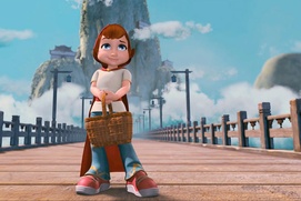 Une scène du film Hoodwinked Too! Hood vs. Evil Une scène du film Hoodwinked Too! Hood vs. Evil