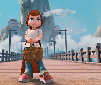 Une scène du film Hoodwinked Too! Hood vs. Evil