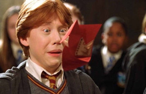 Rupert Grint dans Harry Potter and the Chamber of Secrets