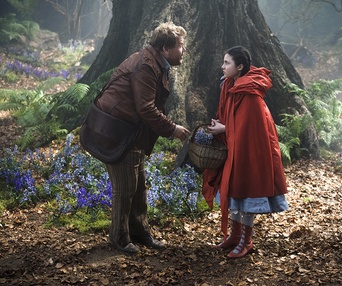 Une scène du film Into the Woods