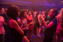 Sur le plateau du film Rough Night