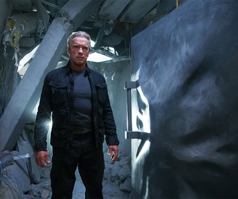 Une scène du film Terminator Genisys