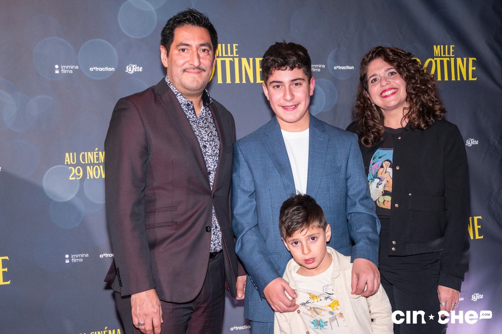 Tapis rouge du film Mlle Bottine
