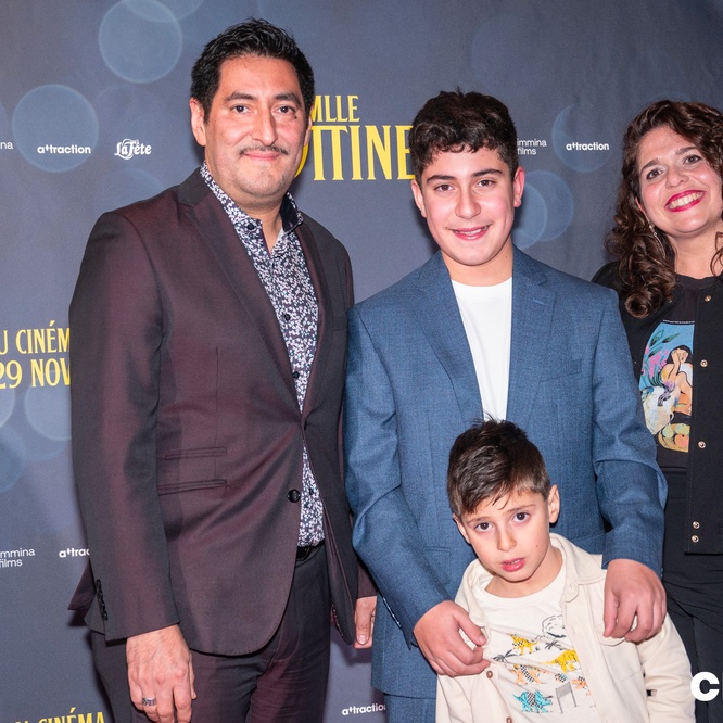 Tapis rouge du film Mlle Bottine