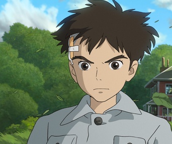 Une scène du film The Boy and the Heron
