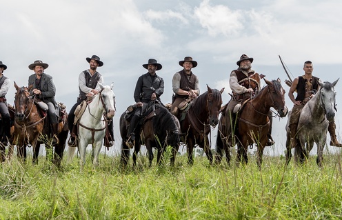 Une scène du film The Magnificent Seven