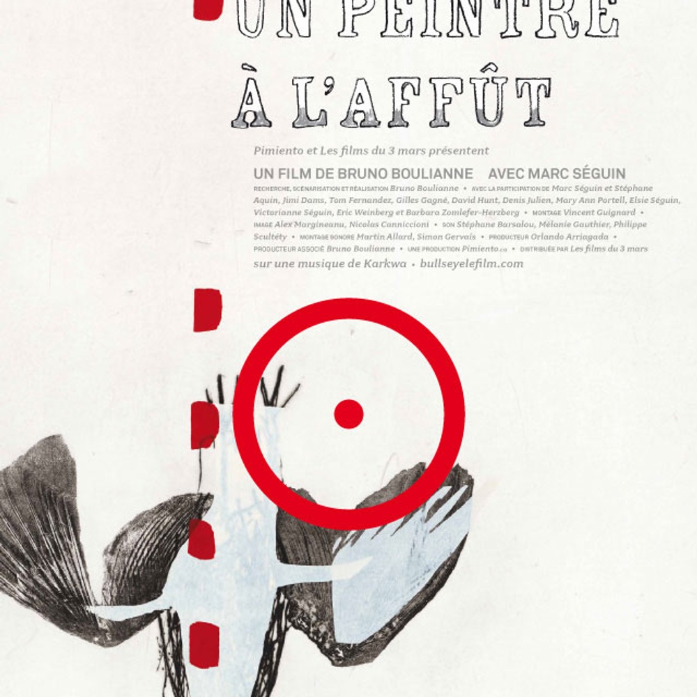 Affiche du film Bull's Eye, un peintre à l'affût