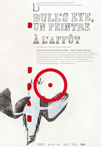 Affiche du film Bull's Eye, un peintre à l'affût