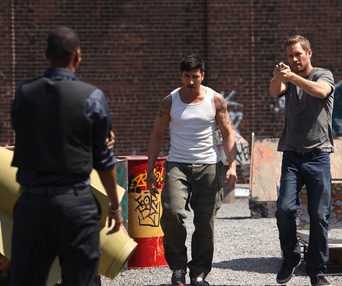 Une scène du film Brick Mansions