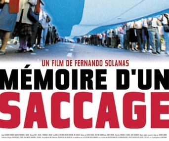 Affiche du film Mémoire d'un saccage