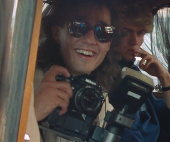Une scène du film Wham!